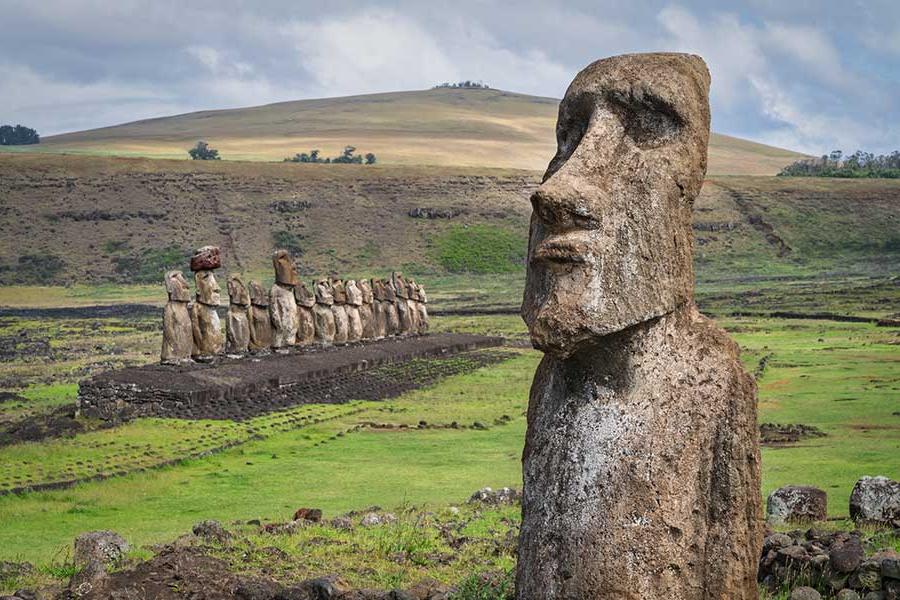 Easter Island in CHile